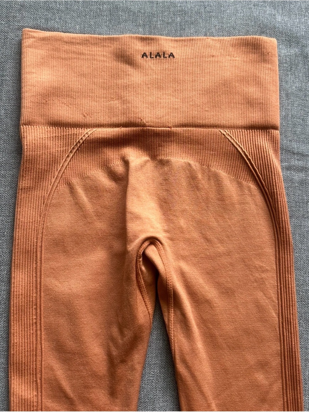 Alala Flow Barre Seamless Terracotta Leggings *Flaws - Picture 8 of 11
